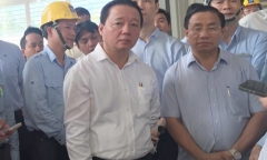 Bộ trưởng Trần Hồng Hà kiểm tra tại Formosa